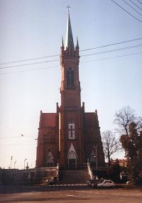 Zdjęcie przedstawiające kościół p.w. św. Katarzyny