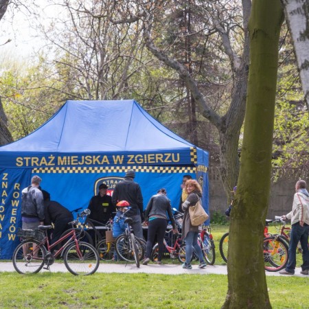 Znakowanie rowerów przez Straż Miejską - maj 2017 r.