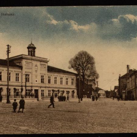 Widok  budynku Ratusza z roku 1931