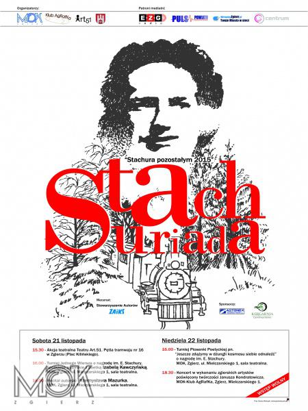 plakat Stachura pozostałym 2015 - 21-22.11.2015 r.