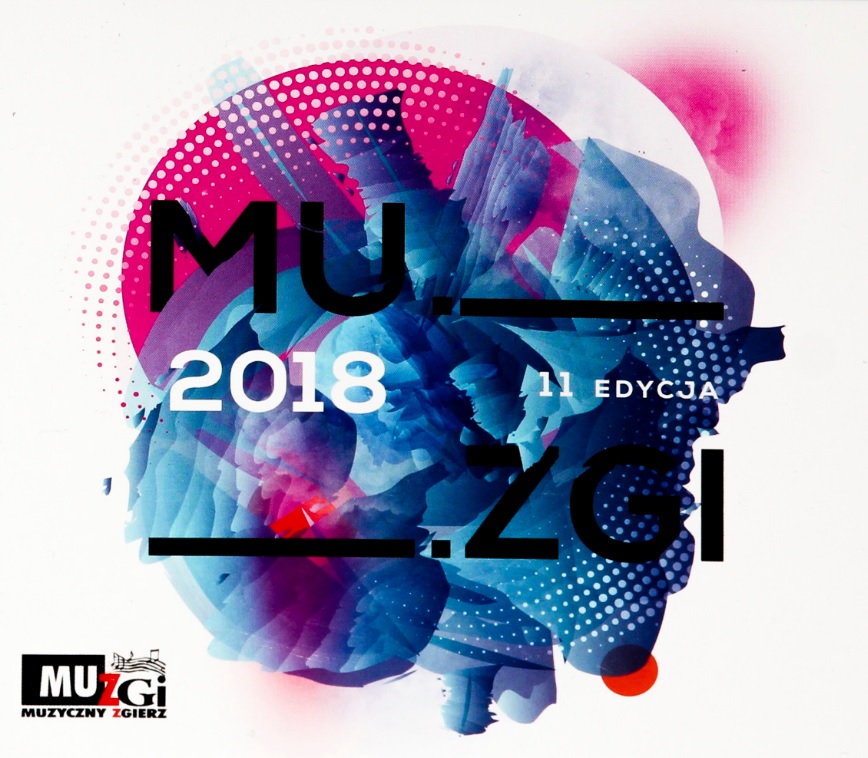okładka płyty Muzyczny Zgierz - MuZgi 2018