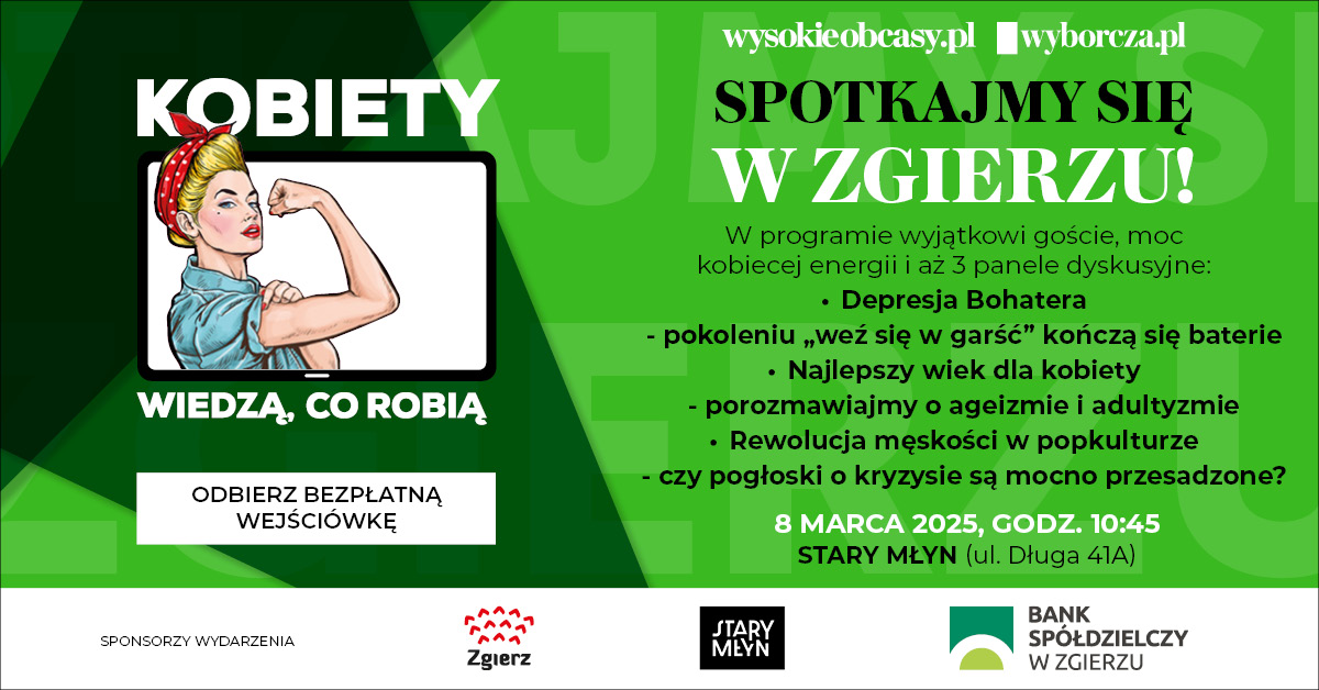 baner wydarzenia "Kobiety wiedzą co robią"