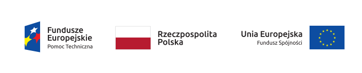 loga Funduszy Europejskich, flagi Rzeczypospolitej Polskiej i Unii Europejskiej