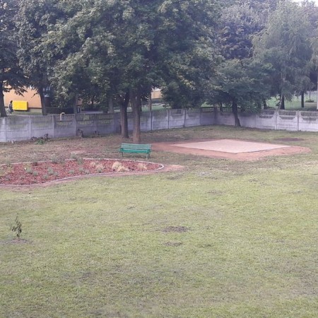 budowa ogródka dydaktycznego na terenie szkoły
