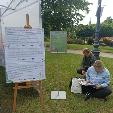 Tablice informacyjne z opisem zgierskich działań dla środowiska Tablice informacyjne z opisem zgierskich działań dla środowiska