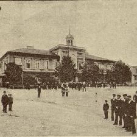 Widok na budynek Ratusza z 1889 roku