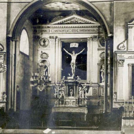 wnętrze XIX-wiecznego kościoła św. Katarzyny