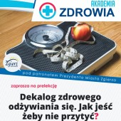 Plakat promujący Akademię Zdrowia