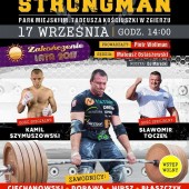 Plakat Pucharu Polski Strongman 2017