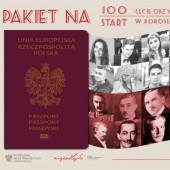 Baner akcji "Pakiet na 100-lecie odzyskania przez Polskę niepodległości/start w dorosłość"