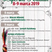 Plakat z programem Zgierskiego Kaziuka