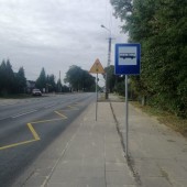 Przystanek autobusowy - fot. MUK Zgierz