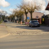 ulica Graniczna przed remontem