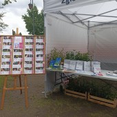 Stoisko Wydziału Ochrony Środowiska Urzędu Miasta Zgierza