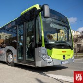 autobus komunikacji miejskiej w Zgierzu