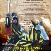 XVII Międzynarodowy Turniej Rycerski na Zamku w Łęczycy plakat