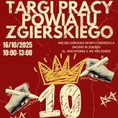 plakat Targi Pracy Powiatu Zgierskiego 