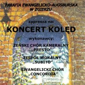 Plakat promujący koncert