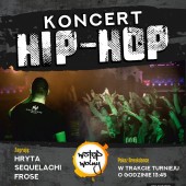 Plakat promujący koncert Hip-Hop