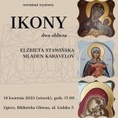 Plakat promujący wernisaż wystawy