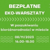 Bezpłatne ekowarsztaty