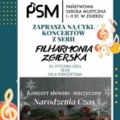 Plakat promujący koncert