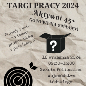 plakat informacyjny