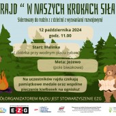 Plakat promujący rajd