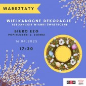 Plakat promujący warsztaty