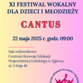 Festiwal wokalny "Cantus"
