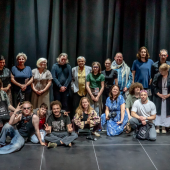 zdjęcie zbiorowe laureatów festiwalu - fot. Stary Młyn