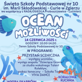 Plakat z programem wydarzeń