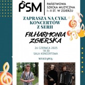 Plakat promujący koncert