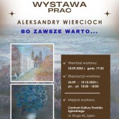 Plakat promujący wystawę