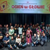 zdjęcie zbiorowe uczestników festiwalu - fot. Lech Baczyński