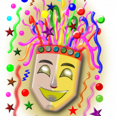 Maska karnawałowa - grafika pixabay.com (domena publiczna)