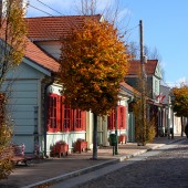 domy tkaczy przy ul. ks. Sz. Rembowskiego w Zgierzu