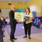 Wręczenie certyfikatu "Przedszkole promujące zdrowie" 