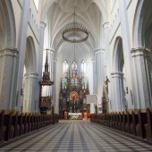 Wnętrze kościoła św. Katarzyny 
