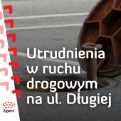 Utrudnienia w ruchu drogowym na ul. Długiej 