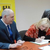 Podpisanie porozumienia o współpracy w dniu 18.01.2019 r. - fot. Starostwo Powiatowe w Zgierzu